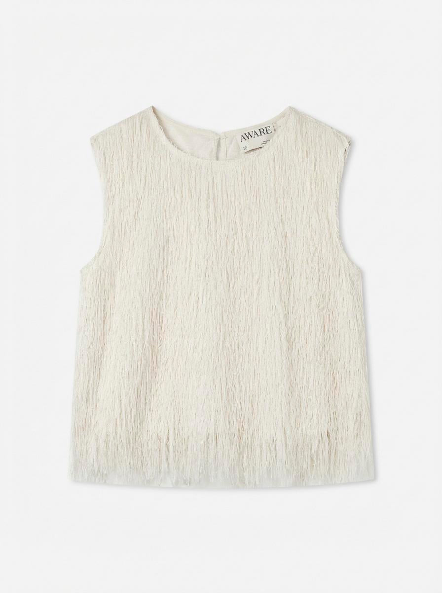 AWEMBERLEY TOP - Antique White